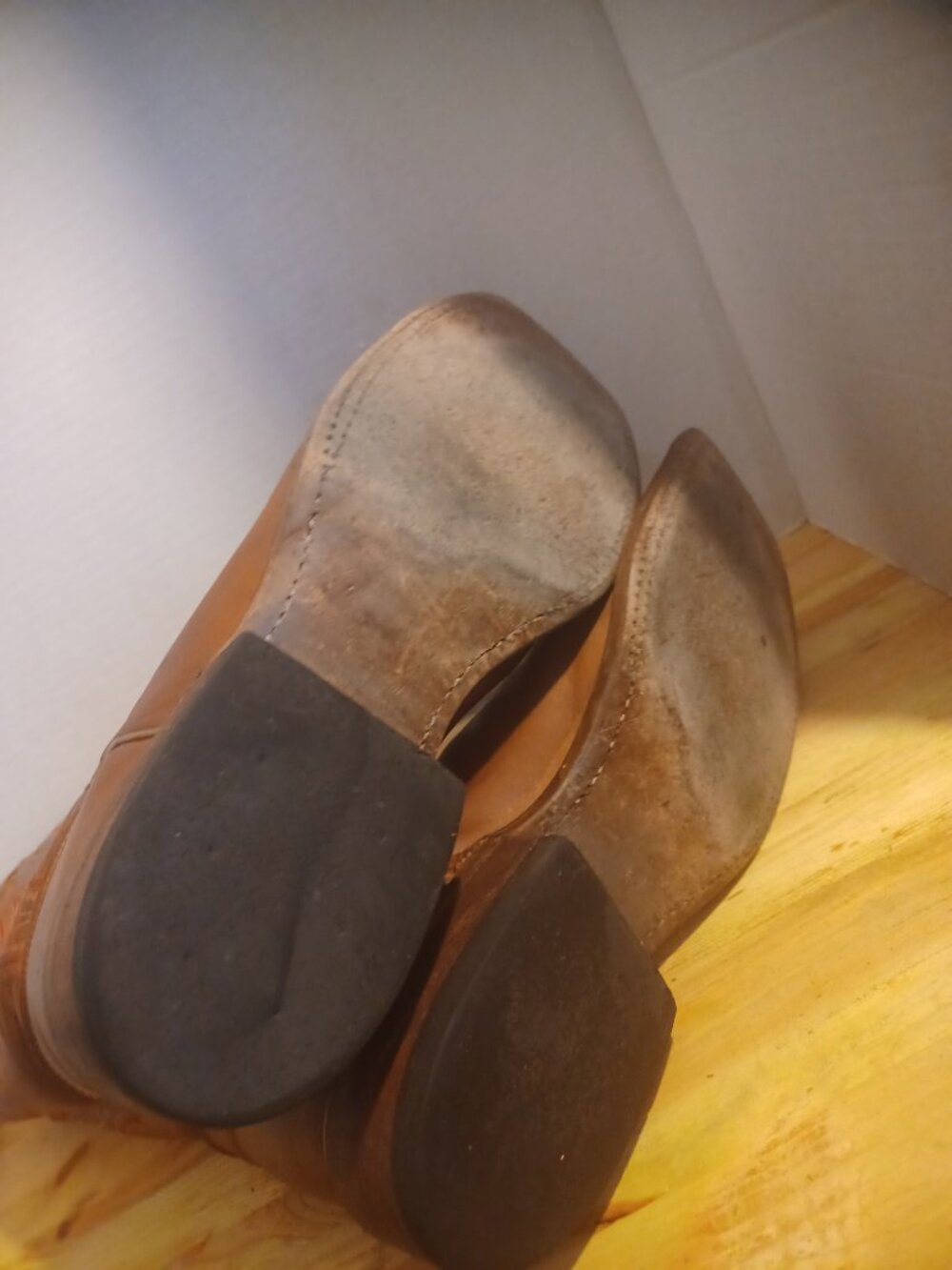 Vintage Justin Western Boots Men size 10 1/2 - Picture 16 of 16